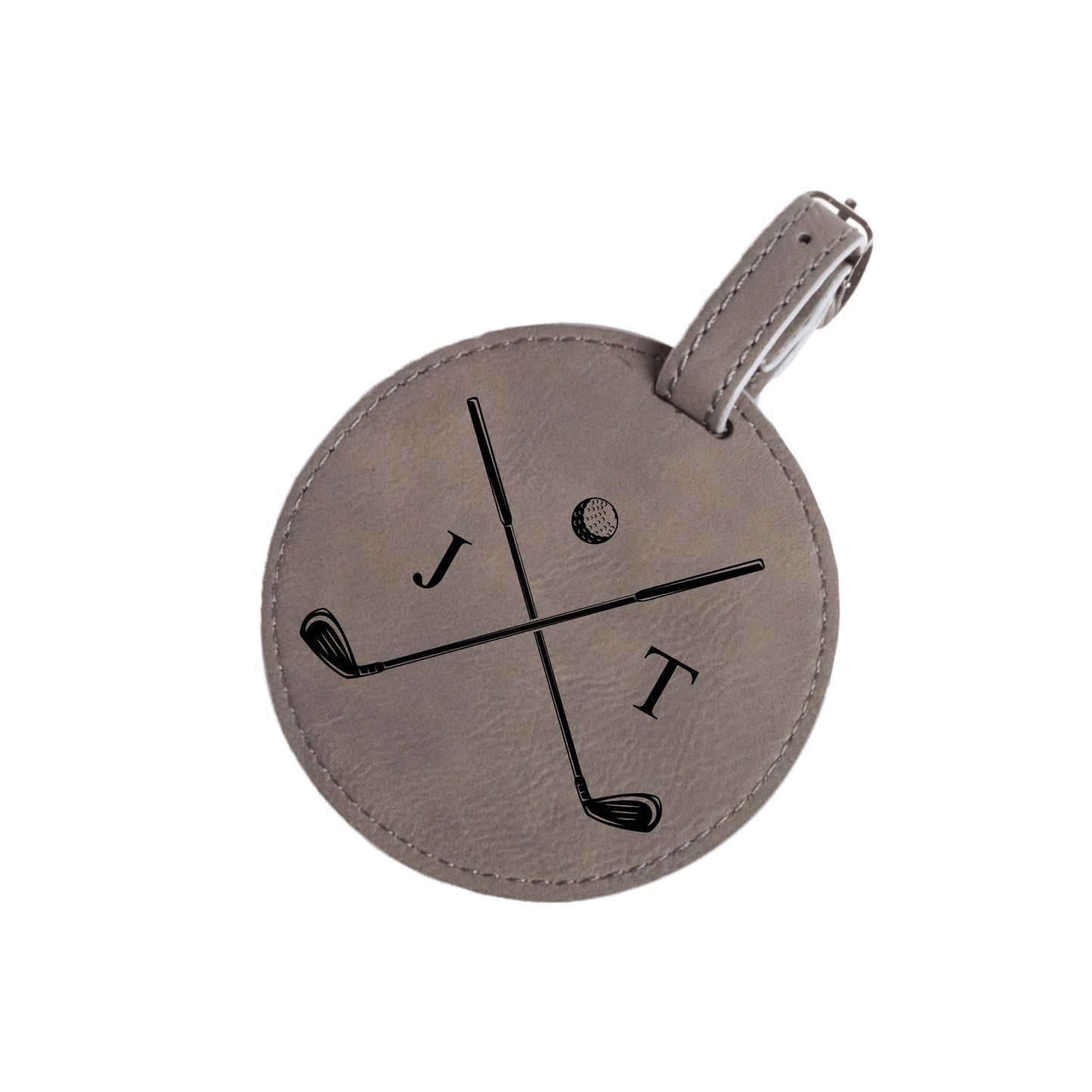 Golf Bag Tag with 5 Tees