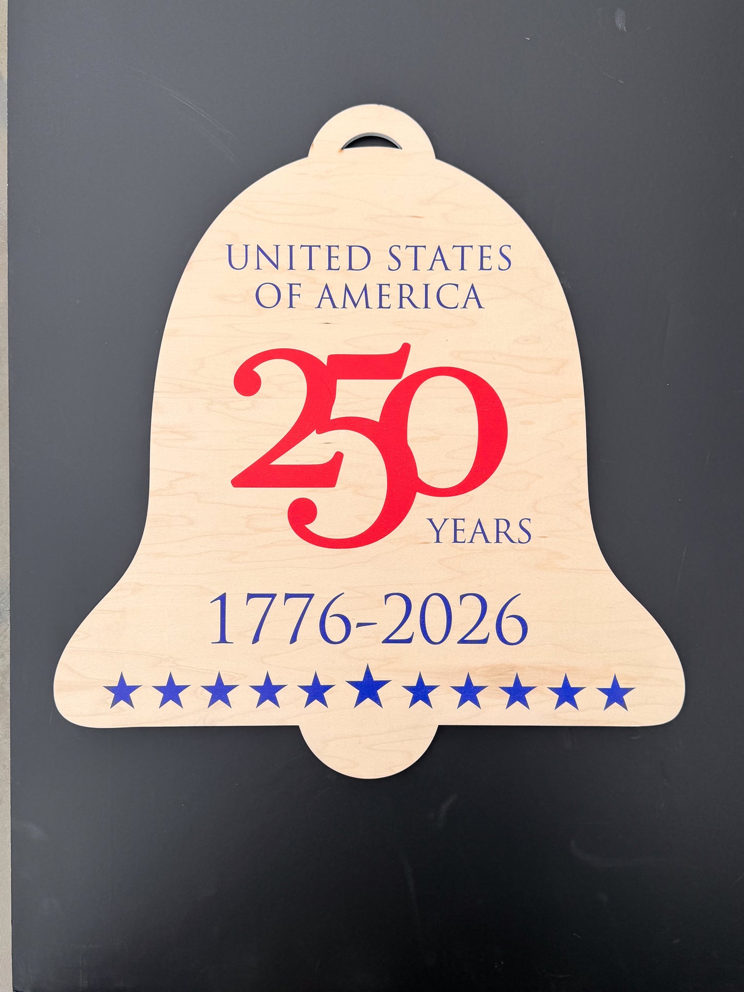 250th Anniversary Door Sign | 4th of July Patriotic Decor 1776–2026