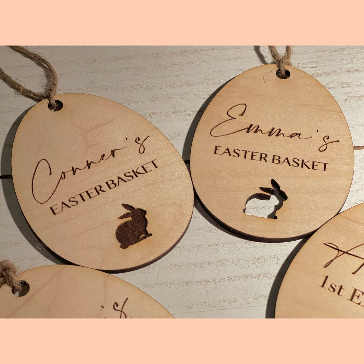 Easter Basket Tag, Easter Tags, Easter decor, Easter Decorations, Boho Decor, Easter Ornament, First Easter, Easter Gifts, Easter Name Tags