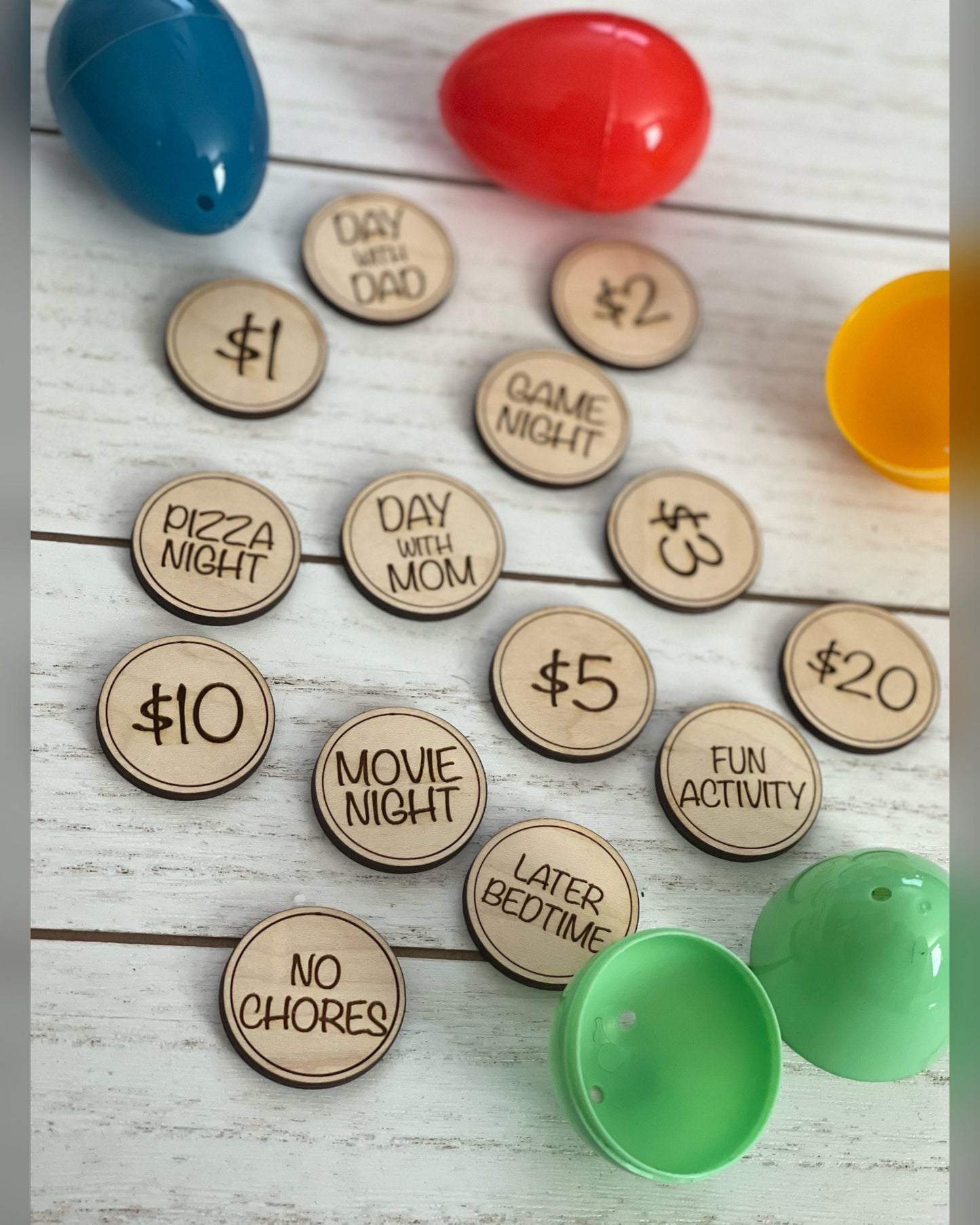 12 Days of Christmas - Advent Tokens