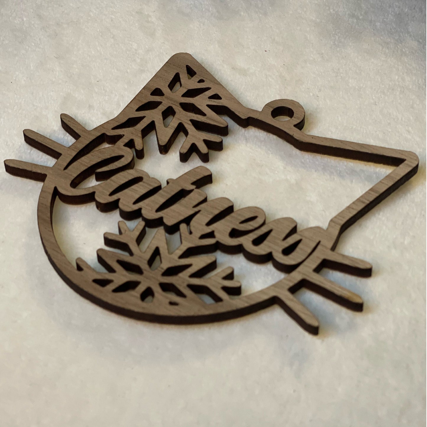 Personalized Cat Christmas Ornament