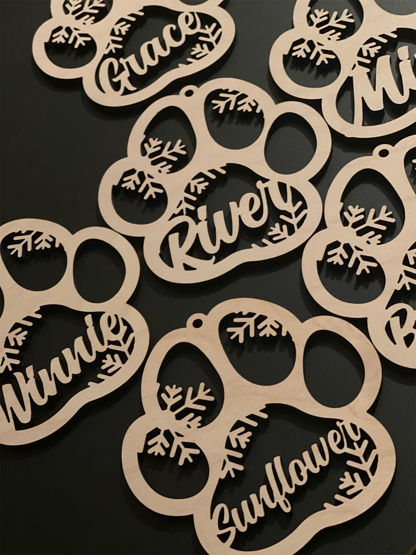 Personalized Dog Christmas Ornament