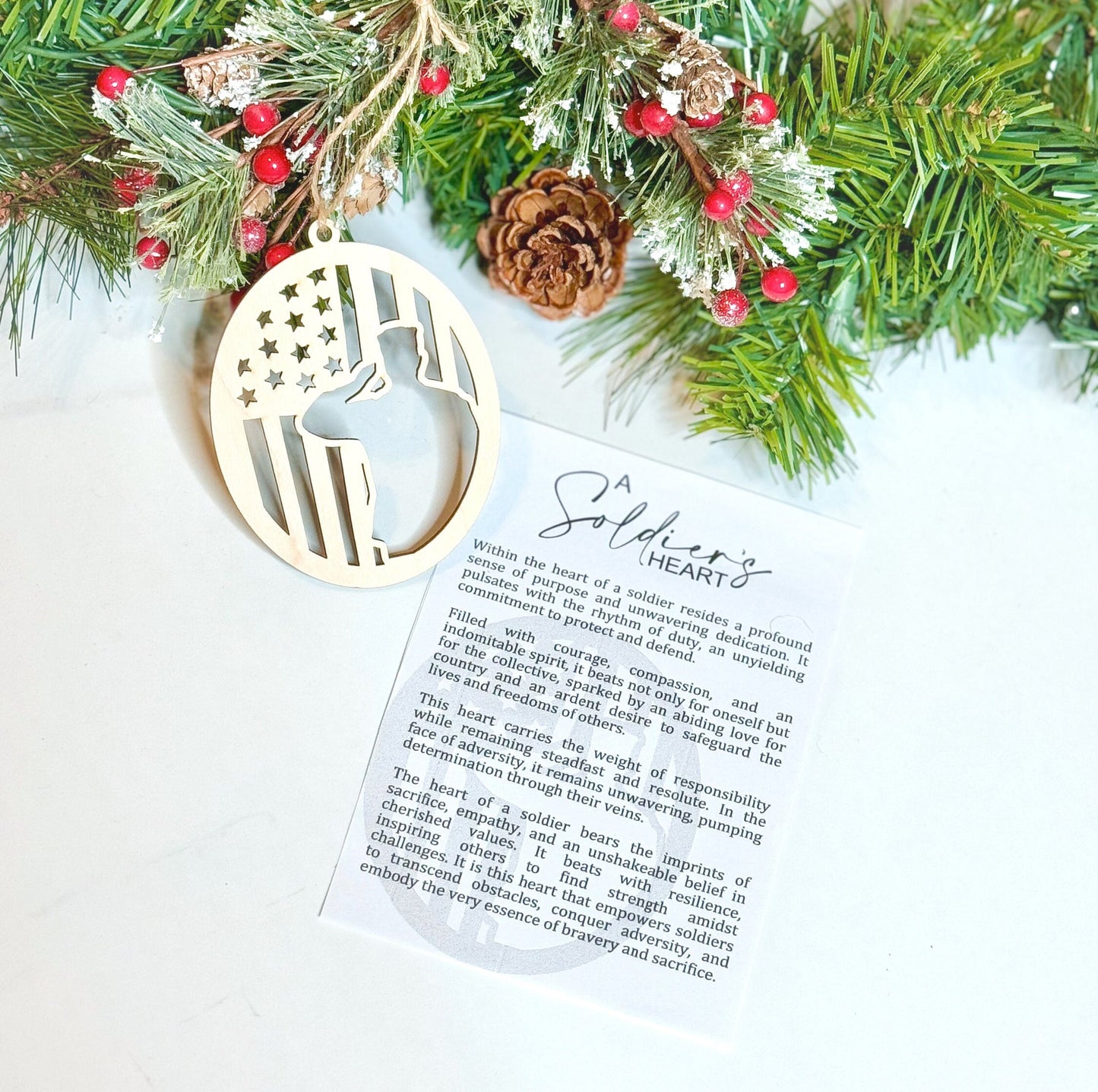 Military Christmas Ornament