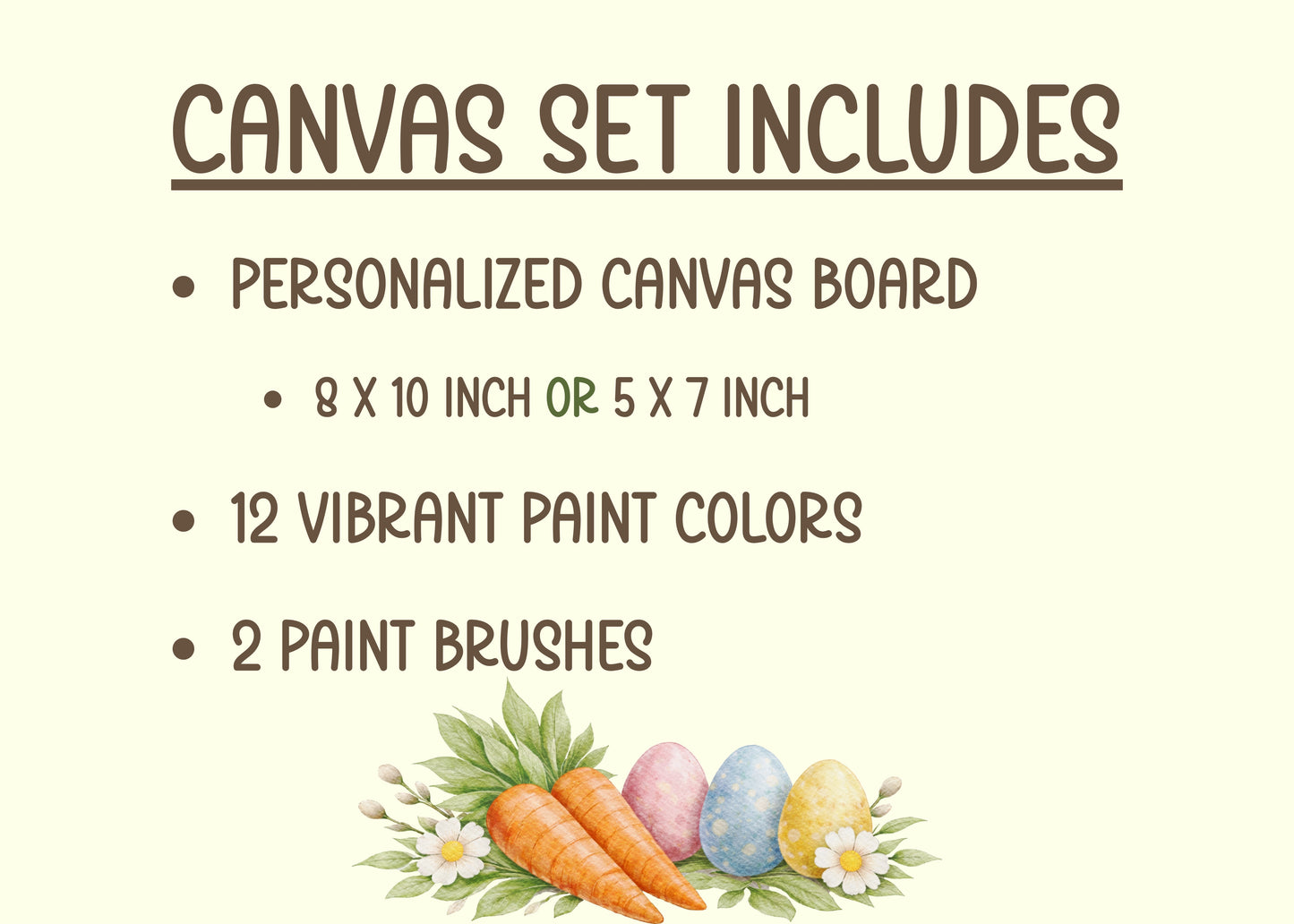 Easter Basket Gifts:  Easter Paint Kit for Kids