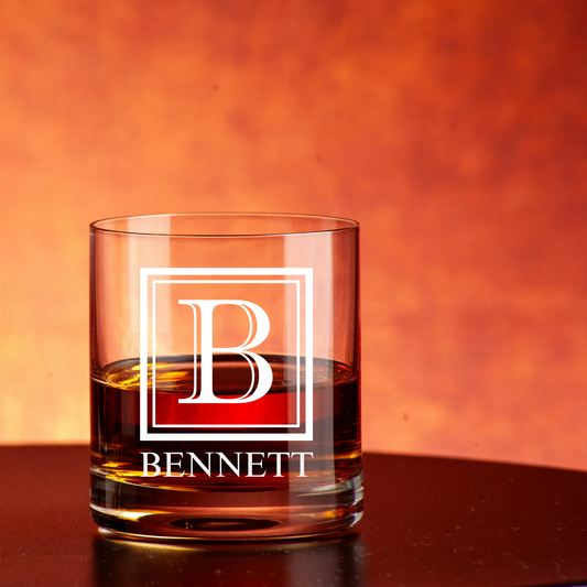 Personalized Whiskey Glass