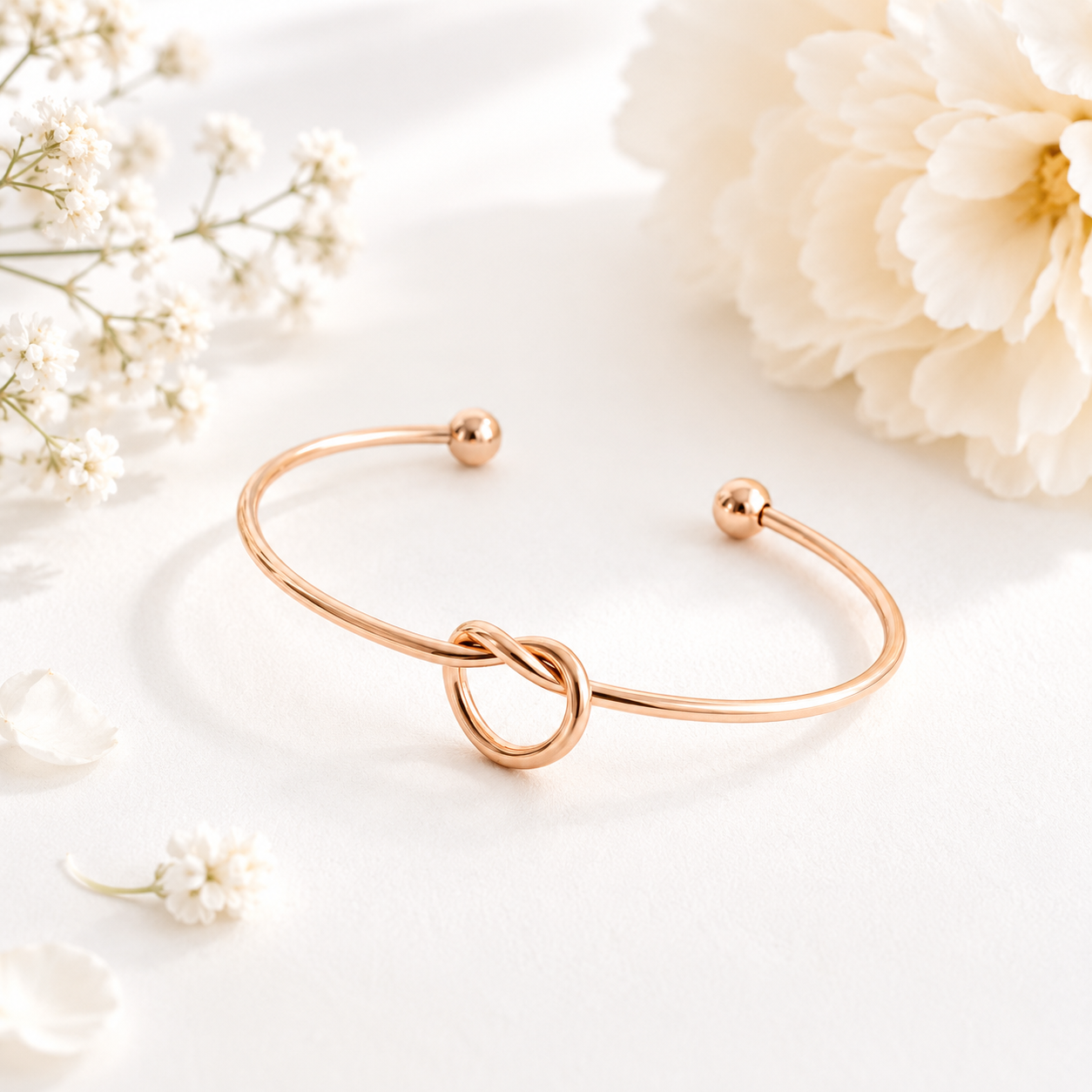 Knot Bangle Bracelet