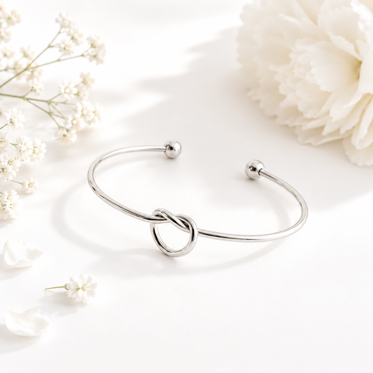 Knot Bangle Bracelet