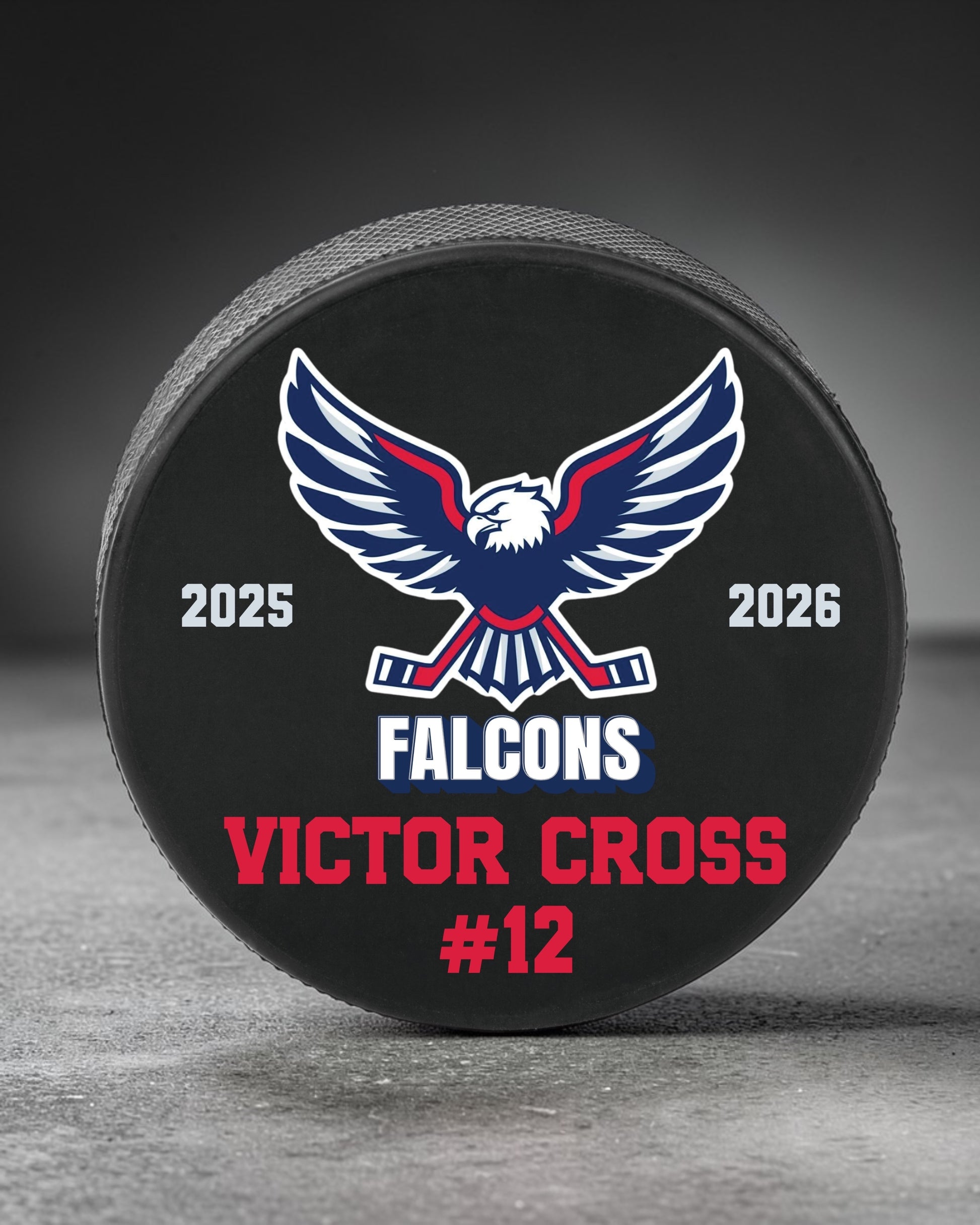 Custom Team Hockey Pucks