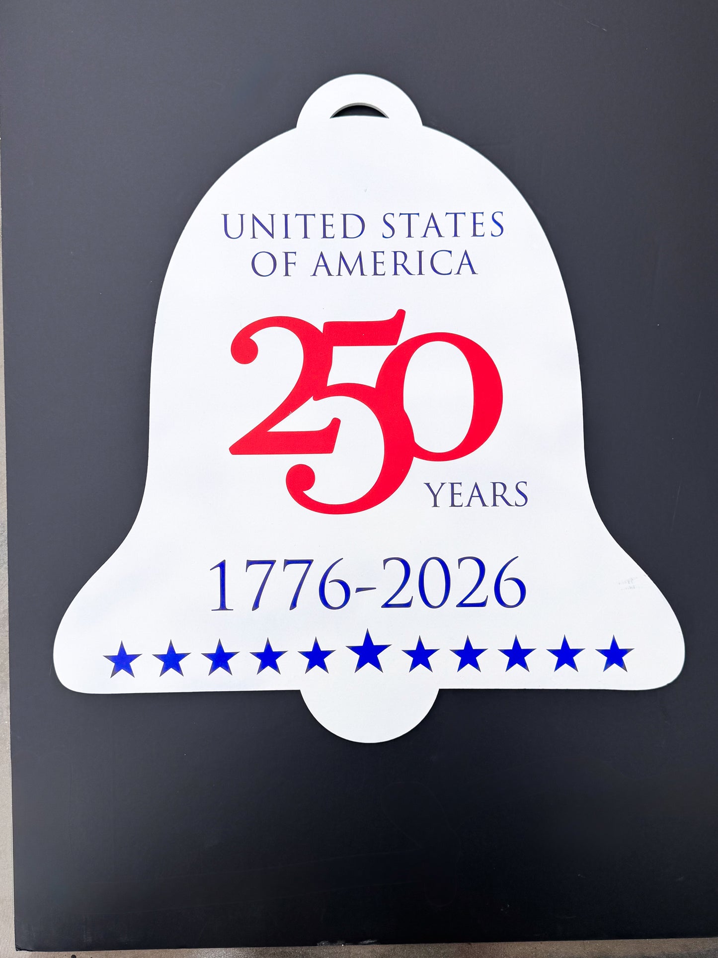 250th Anniversary Door Sign | 4th of July Patriotic Decor 1776–2026