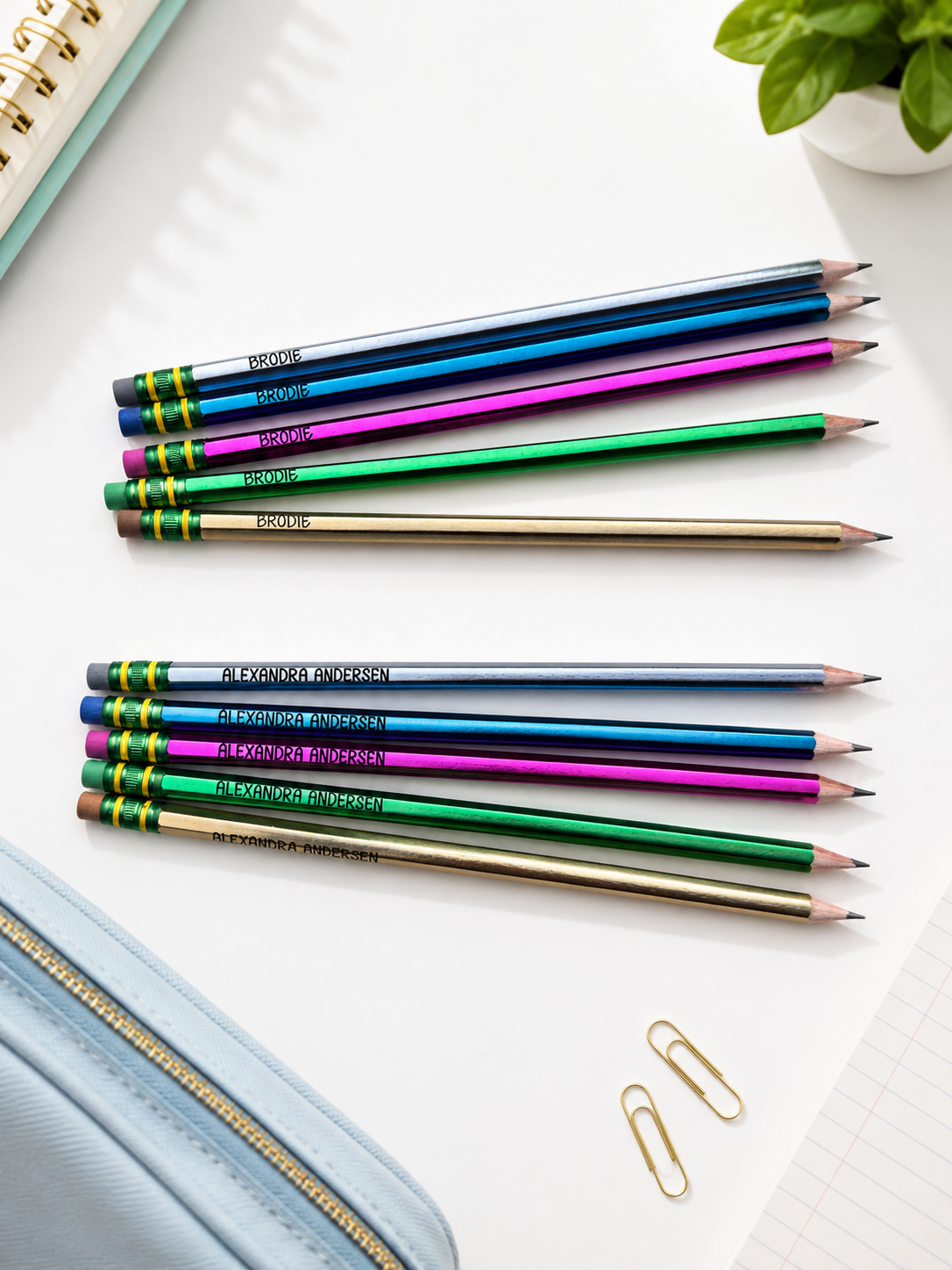 Personalized Ticonderoga Pencils for Back to School Supplies