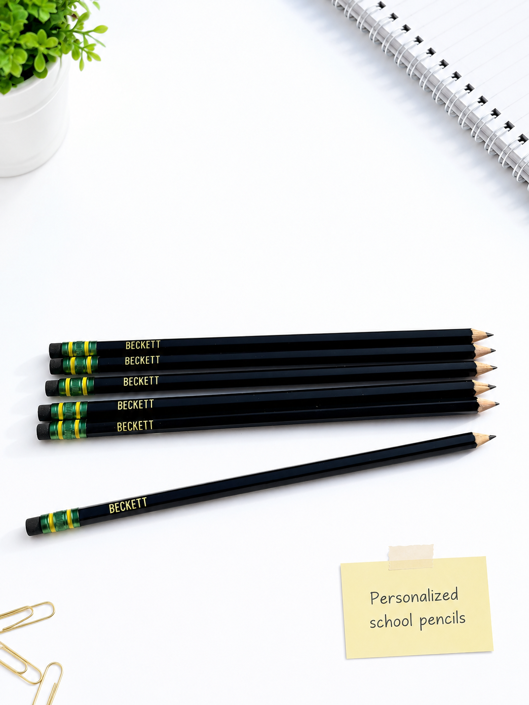Personalized Ticonderoga Pencils for Back to School Supplies