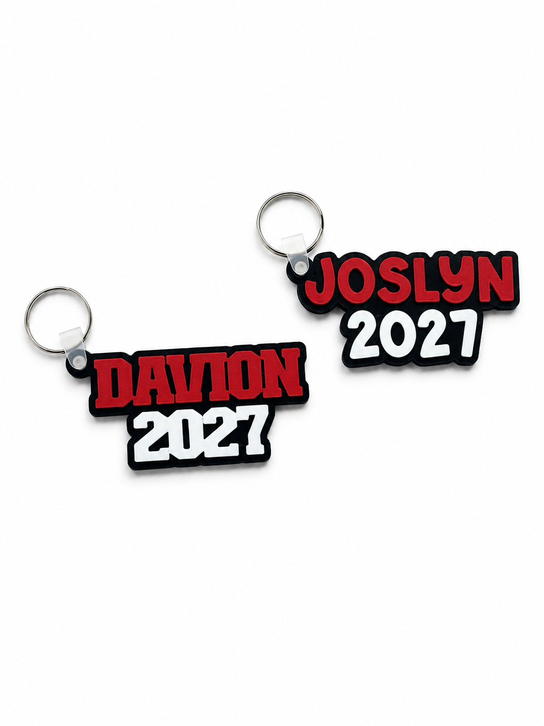 Personalized Graduation Year Keychain | Bag Tag for Backpack