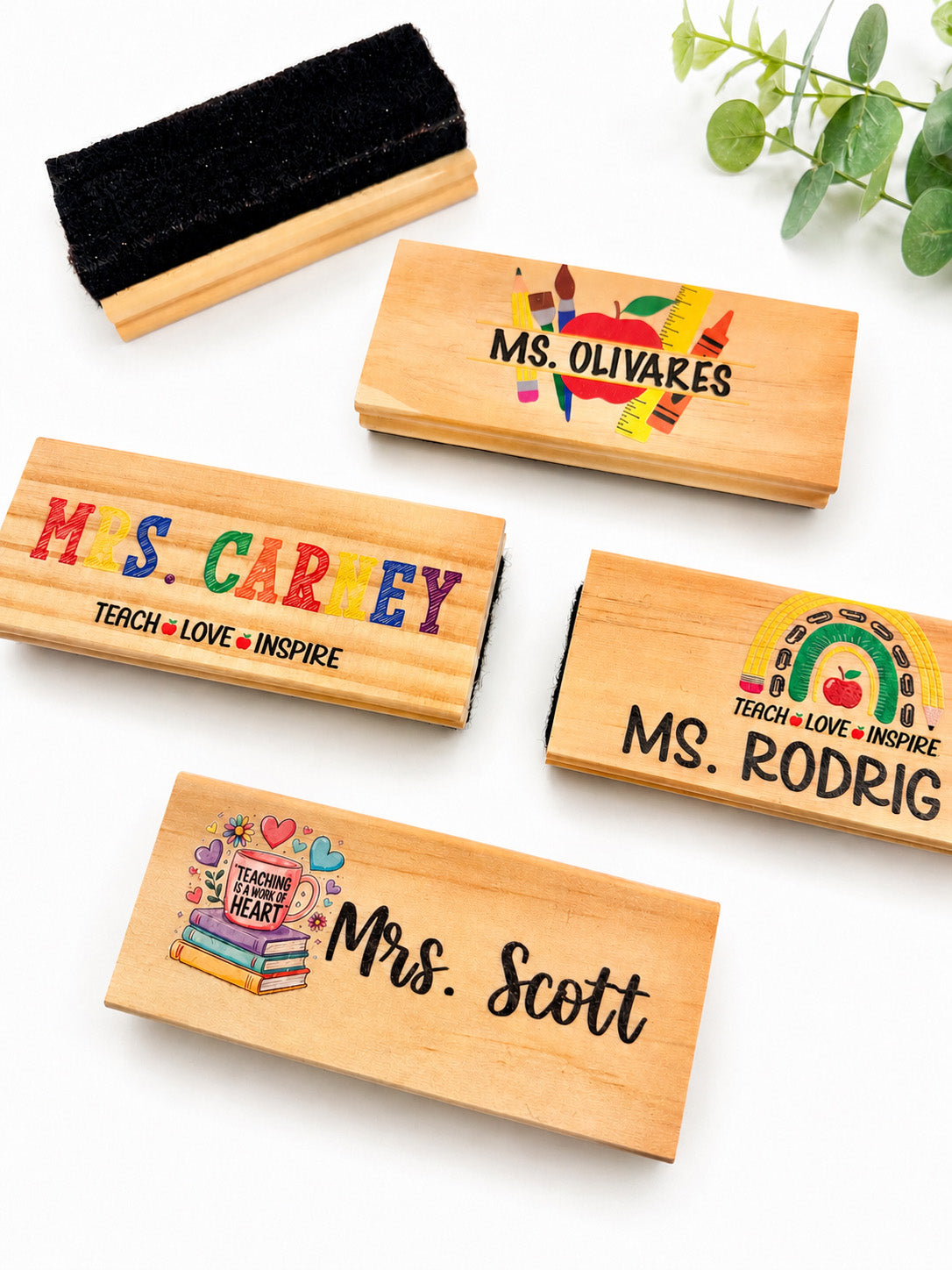 Personalized Teacher Erasers for Appreciation