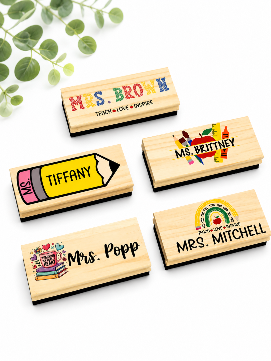 Personalized Teacher Gift: Whiteboard Eraser