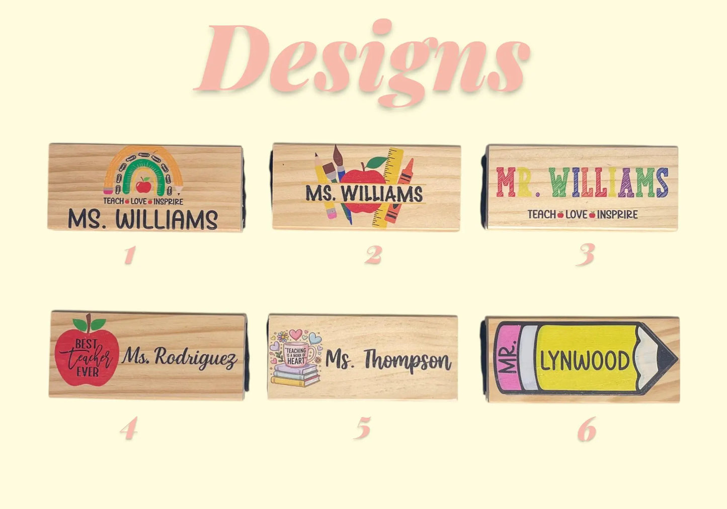Personalized Teacher Gift: Whiteboard Eraser