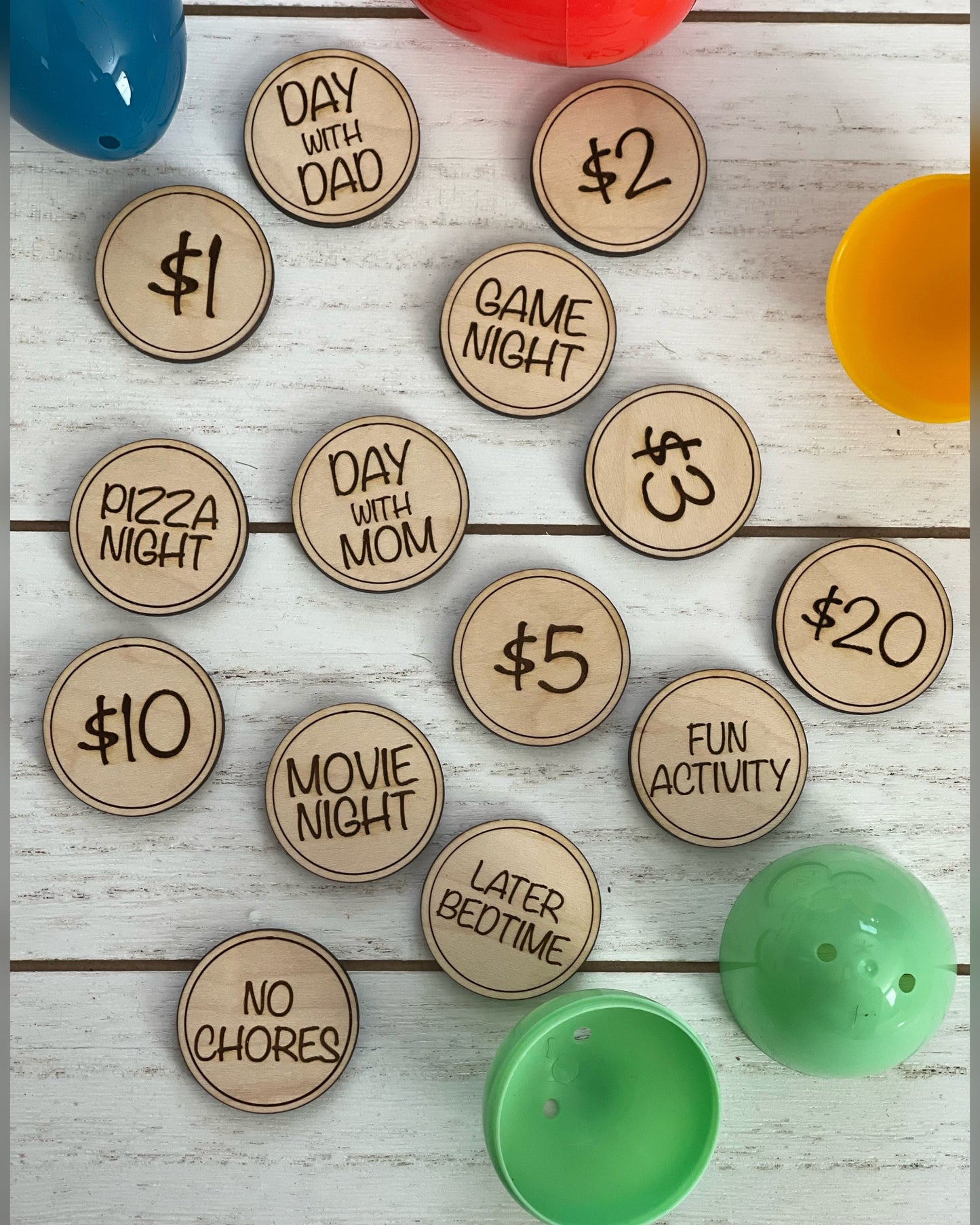 12 Days of Christmas - Advent Tokens