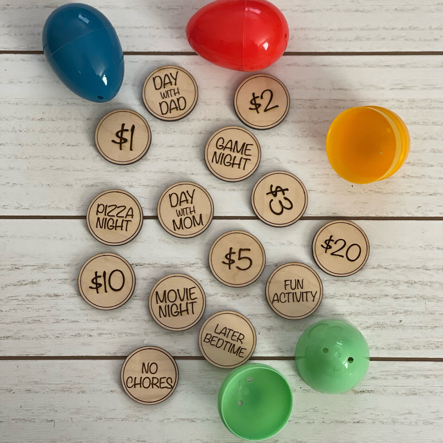 12 Days of Christmas - Advent Tokens